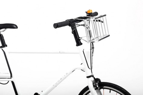 Кошик для велосипеда YunBike C1 Silver